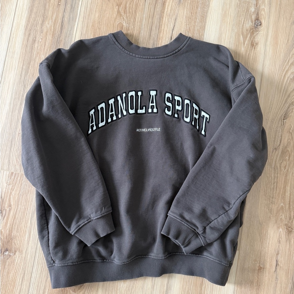 Adanola Sport Brown Sweatshirt